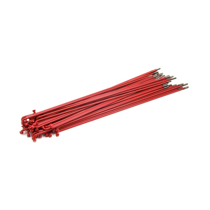 MISSION Stainless Spokes, 186 mm, Red (X40)